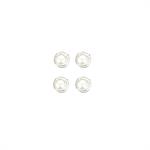 L.C. ACC.CAPELLI 203-107 PEARCING ARGENTO PERLA