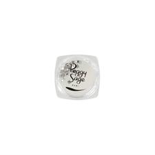 PEGGY SAGE DEC.UNGH. 148039 STRASS PER UNGHIE QUADRATO ARGENTO 2