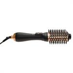 EFA WARMLUFTBÜRSTE BIG HOT BRUSH Ø 7,5 CM. SCHWARZ/ROSEGOLD 1000